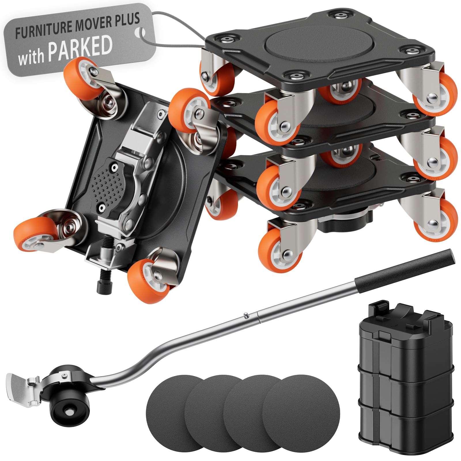 ONEON Kit Ruedas Mover Muebles Pesados con Elevador