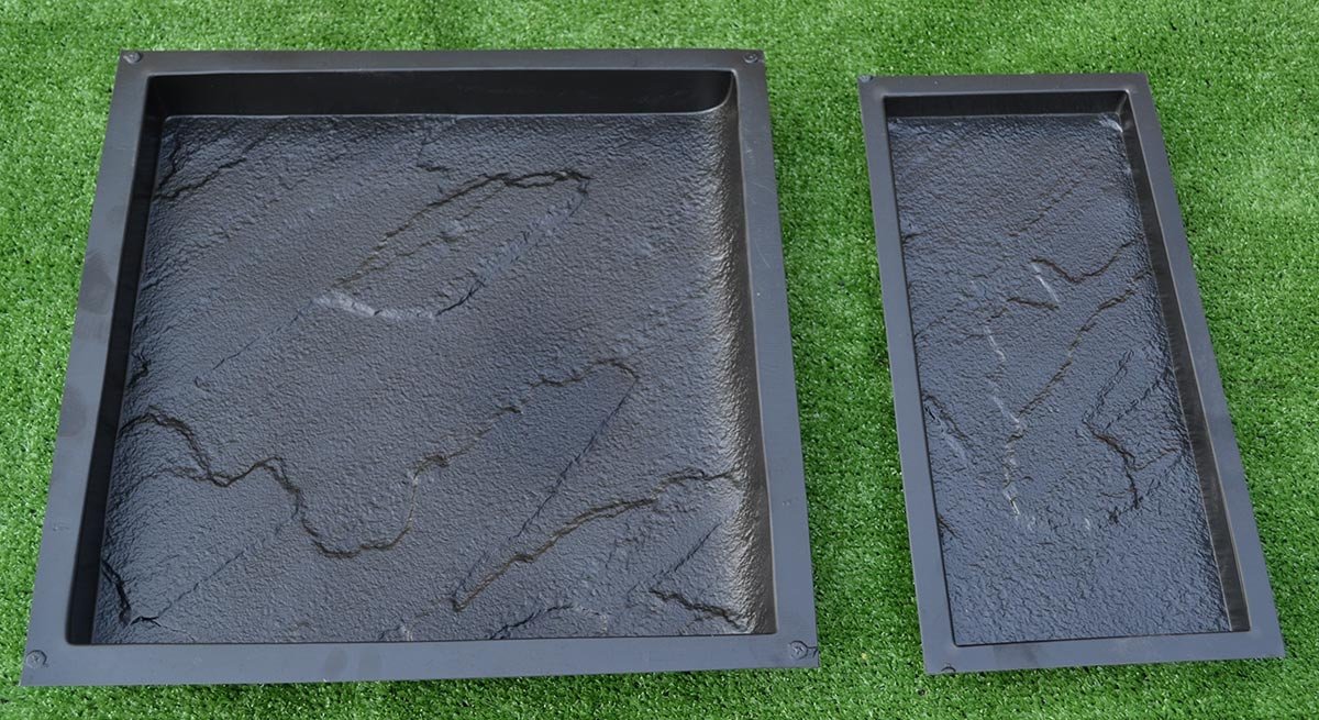 Set Stair and Riser Plate Mold Concrete Stepping Stone Mould S06