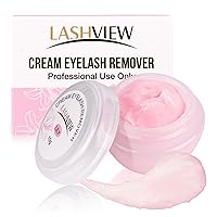 Vista 10 de LASHVIEW Crema removedor de extensiones de pestañas, removedor de adhesivo de pestañas, removedor profesional de extensiones de pestañas para salón
