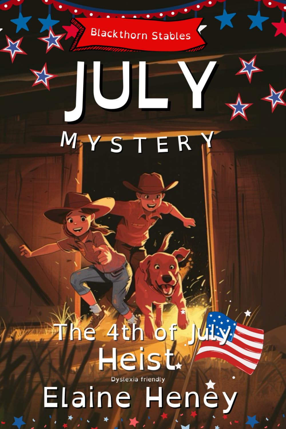 The 4th of July Heist | Blackthorn Stables July Mystery - Dyslexia Friendly: 5