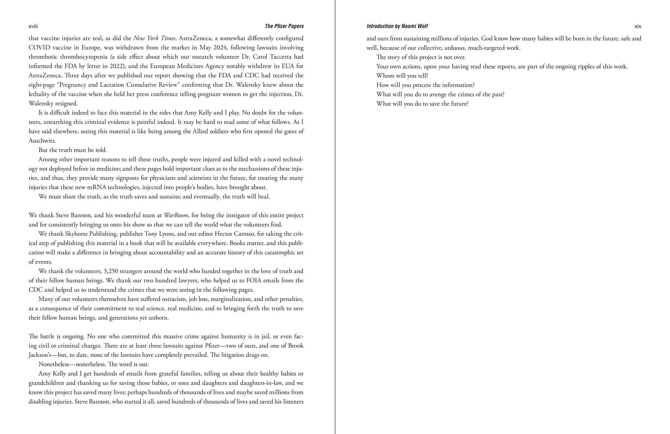The Pfizer Papers: Pfizer's Crimes Against Humanity
