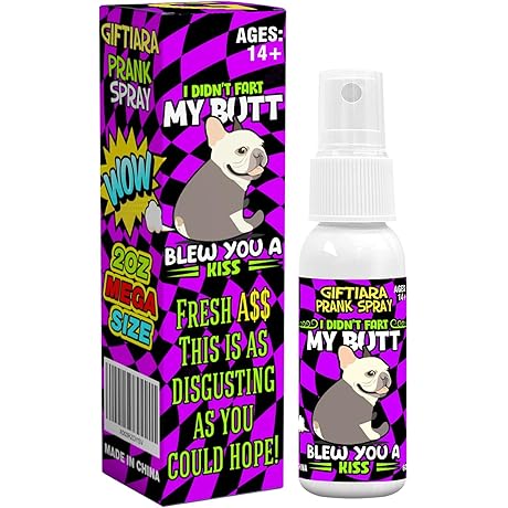 Fart Spray Prank - Hilarious Gag Gift for Adults