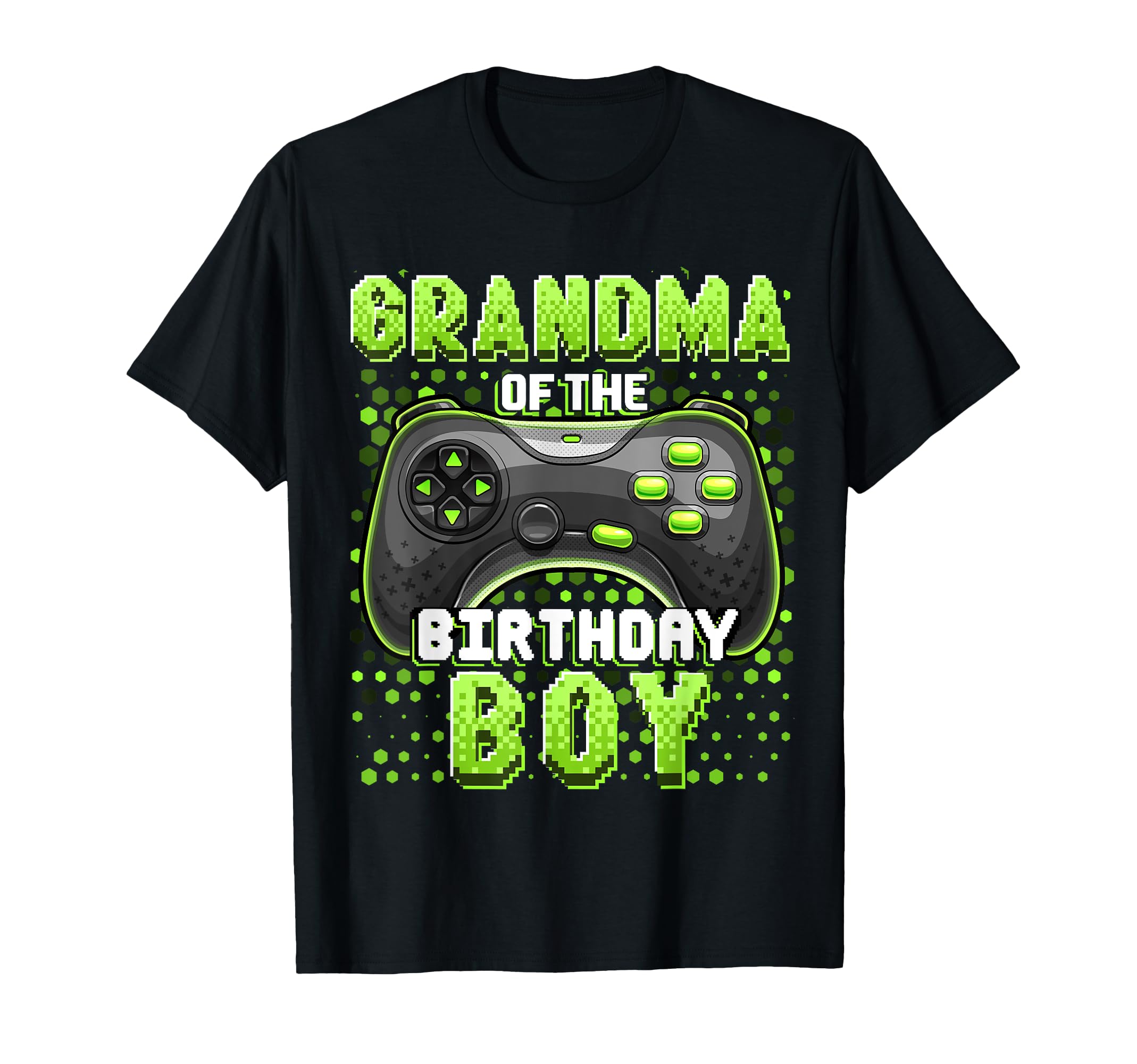 Grandma of the Birthday Boy Matching Video Game Birthday T-Shirt