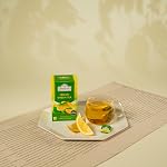 AHMAD TEA Lemon Vitality Green Tea, (20 Bags Each)