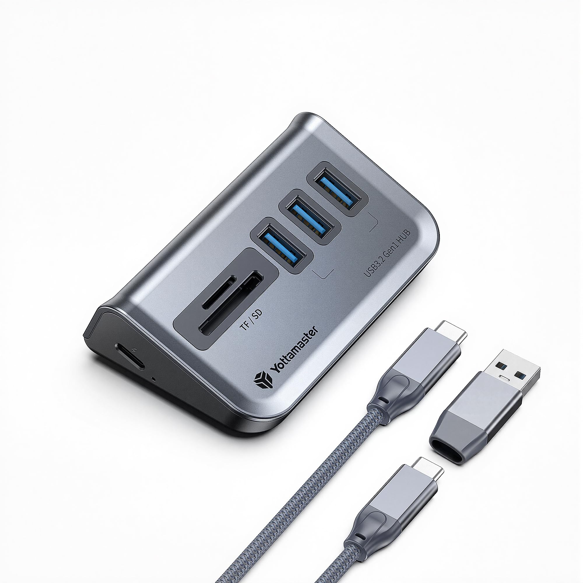 Amazon.com: Yottamaster USB Hub with SD Card Reader, Triangle