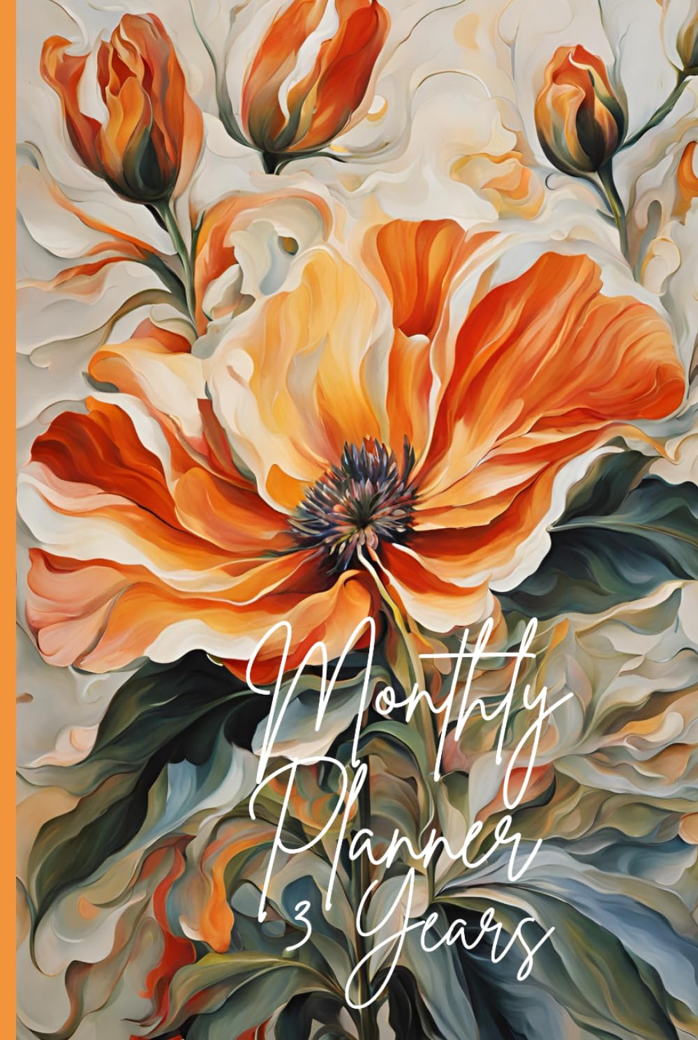 Monthly Planner - 2025-2027: Undated , therefore 2026-2028, 2027-2029 - 3 Years of Diary / Organizer or Agenda for a woman