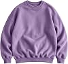 Sudadera de cuello redondo extragrande para hombre, unisex y sólida 7