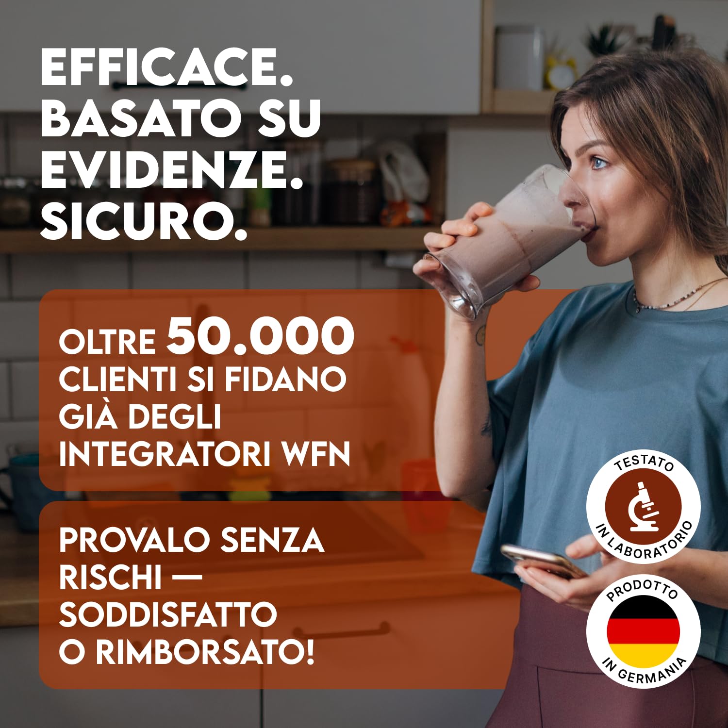 WFN Approved Whey Proteine in Polvere – Cinnamon Cereal – 1 kg – Con Lattasi – Proteine del Siero ad Alta Solubilità – Prodotto e Testato in Laboratorio in Germania