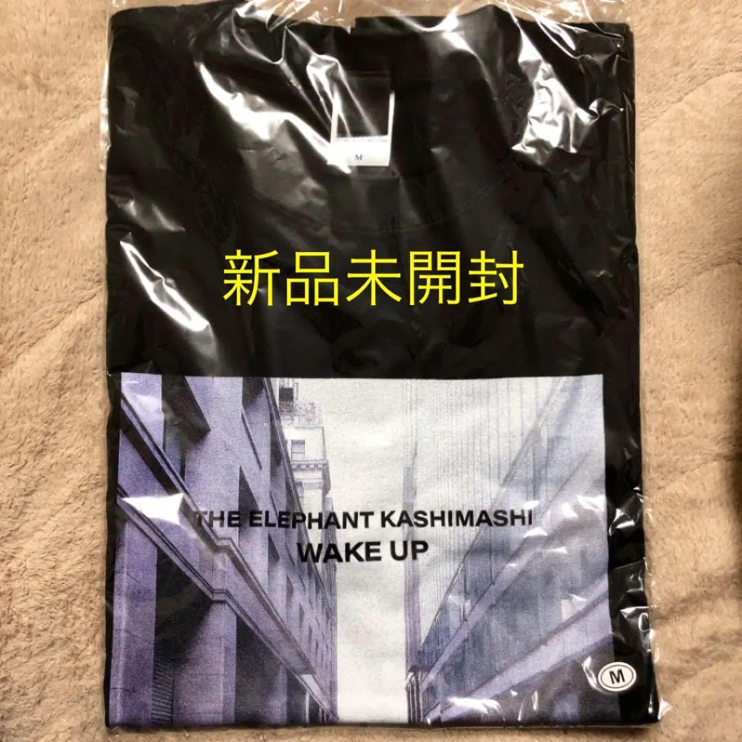 エレファントカシマシ WAKE UP C Dジャケ Tシャツ ブラック THE