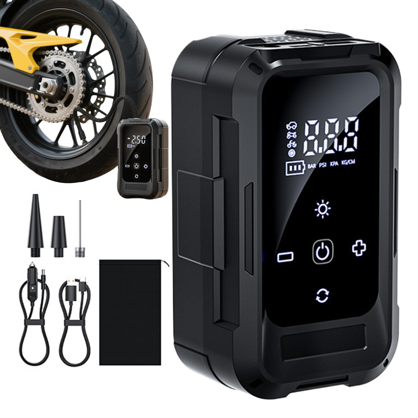 Gonfleur pour pneus de voiture