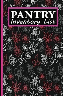 Pantry Inventory List: Simple Pantry Organization Log Book With Notes