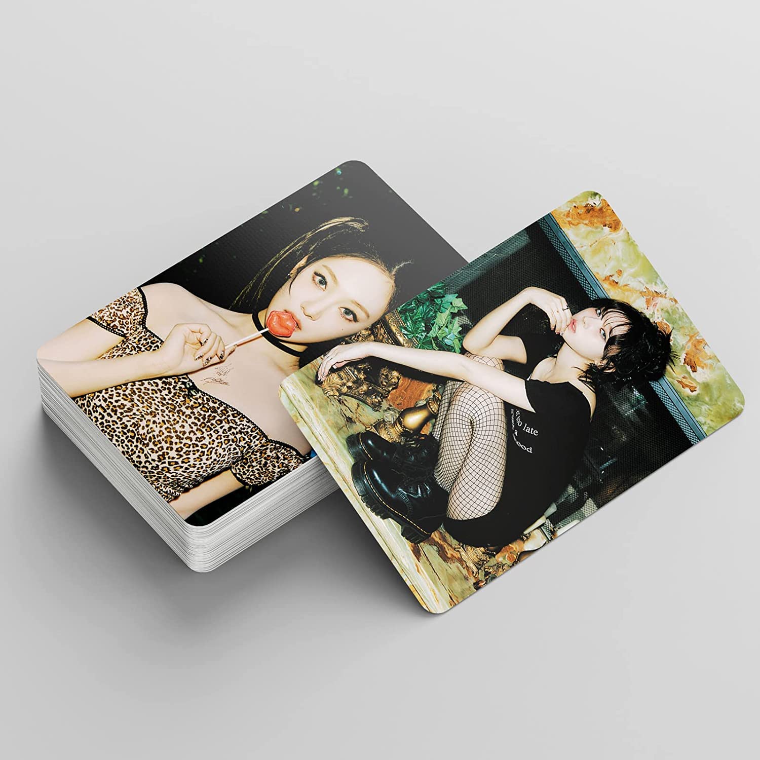 55Pcs AESPA Lomo Cartes Photocartes Drama Nouvel Album - Cadeaux Pour Fans K-Pop