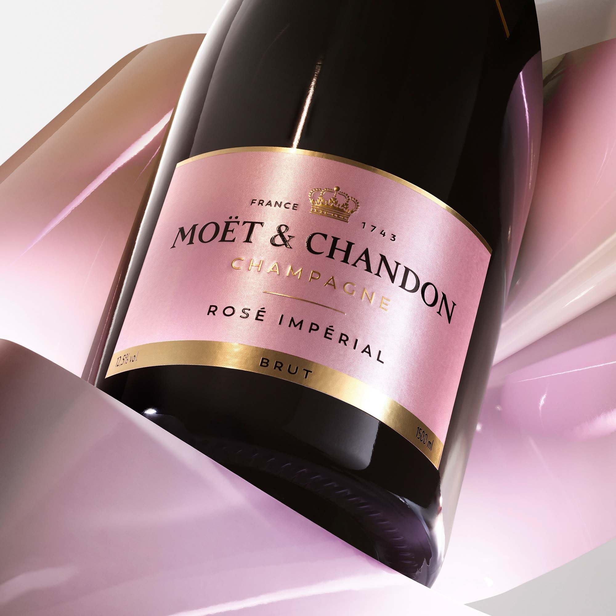 Moët & Chandon Rosé Impérial Champagner in Geschenkverpackung, 0,75L