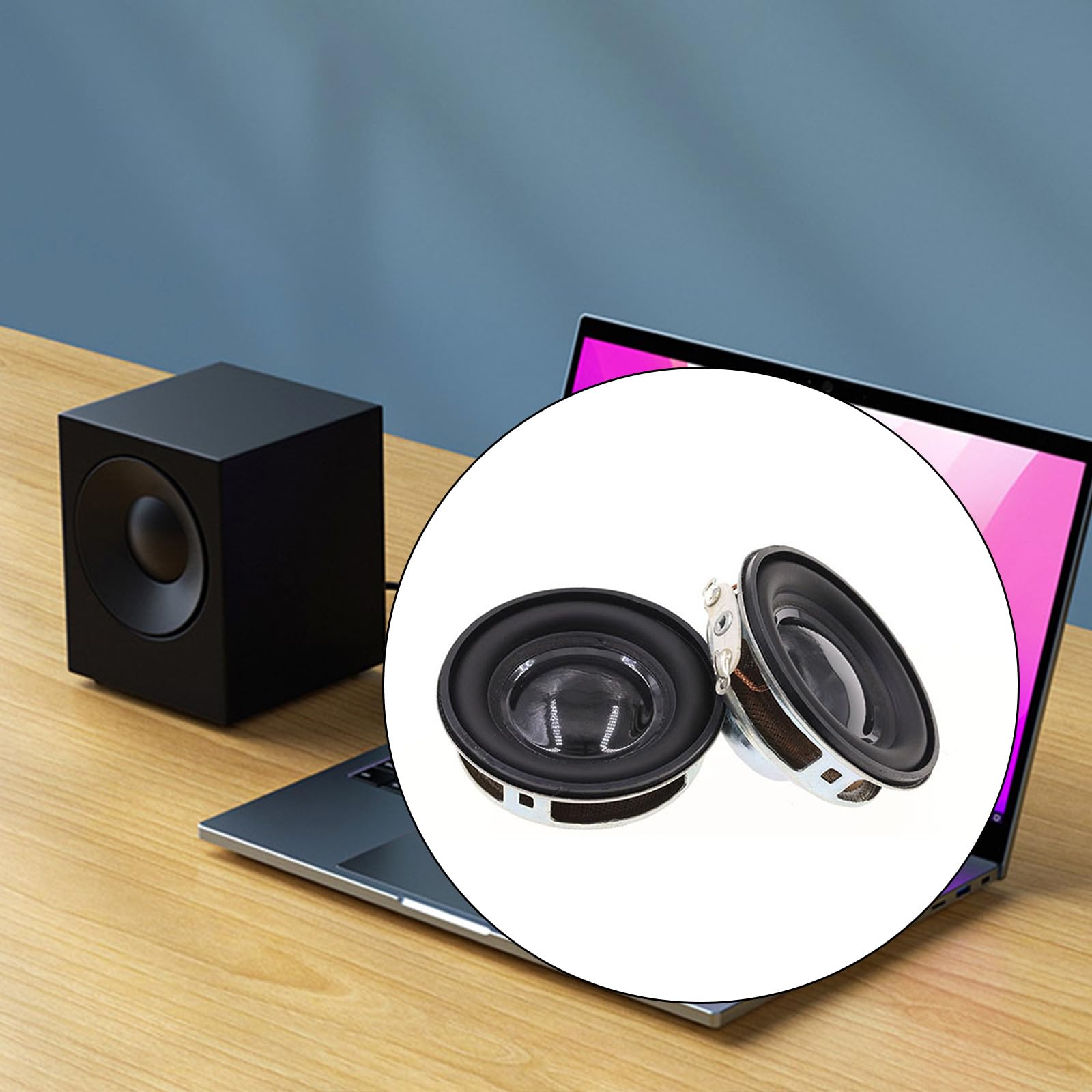 Amazon | 1.5 インチ 40 ミリメートル全周波数スピーカー 4 オーム 3