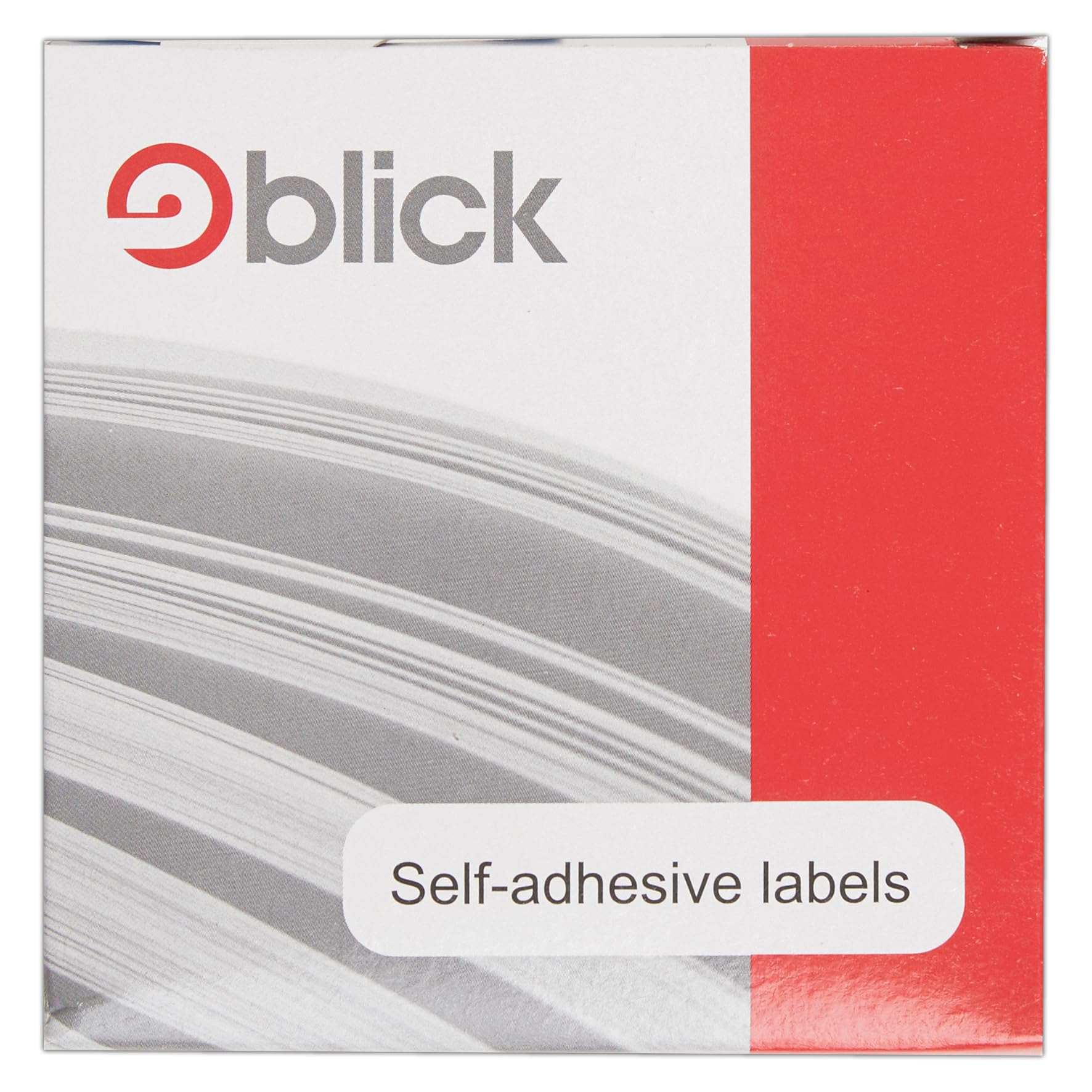 Blick Labels, Orange, Self Adhesive Stickers, Rectangular, 12mm X 18mm, 175 Labels, For Home, Office, Family, School, Holiday Calendar Organising