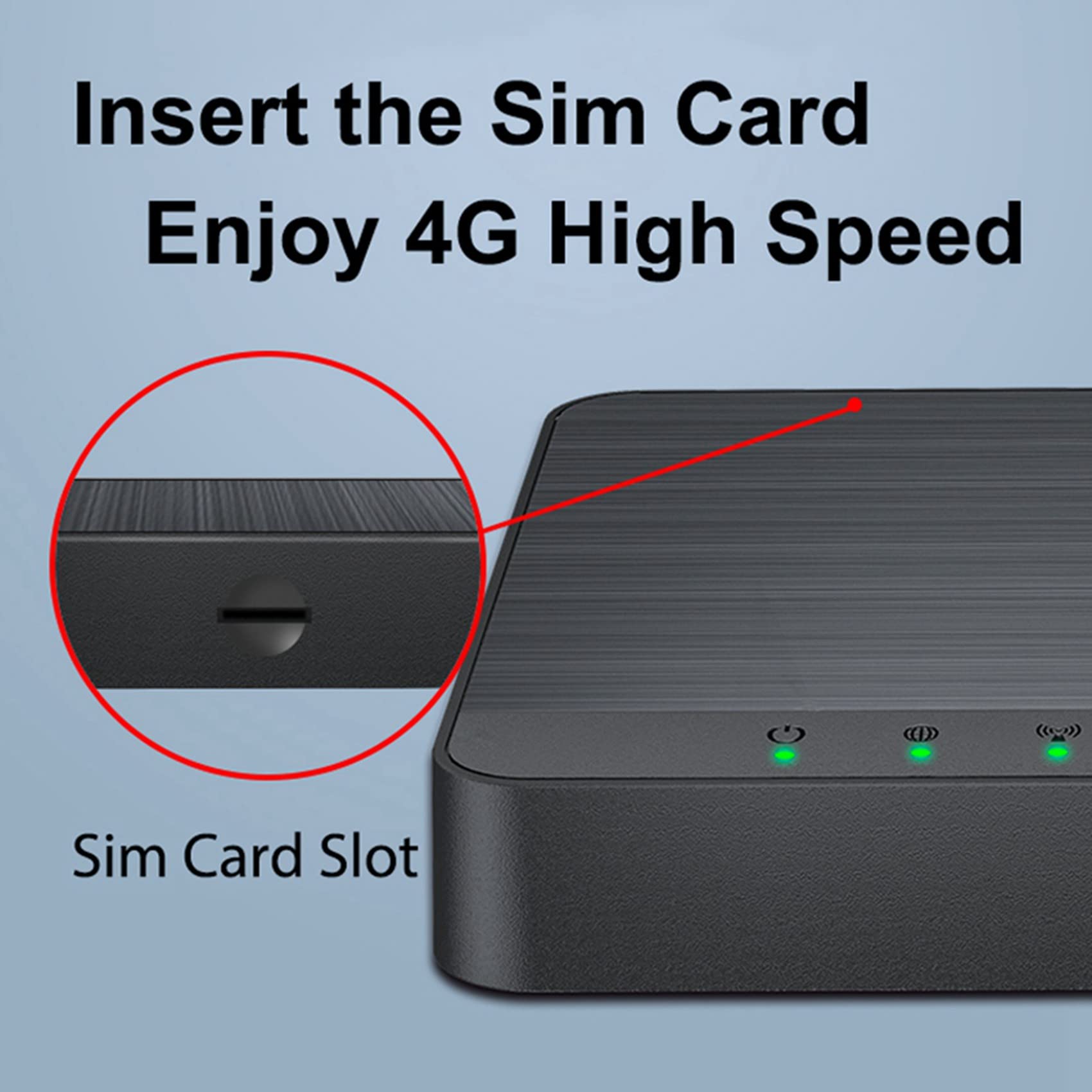 2 x router internetowy 4G-LTE z gniazdem na kartę SIM, odblokowany, mobilny modem hotspot, port WiFi TyppeC, 300 Mbit/S Wireless LAN