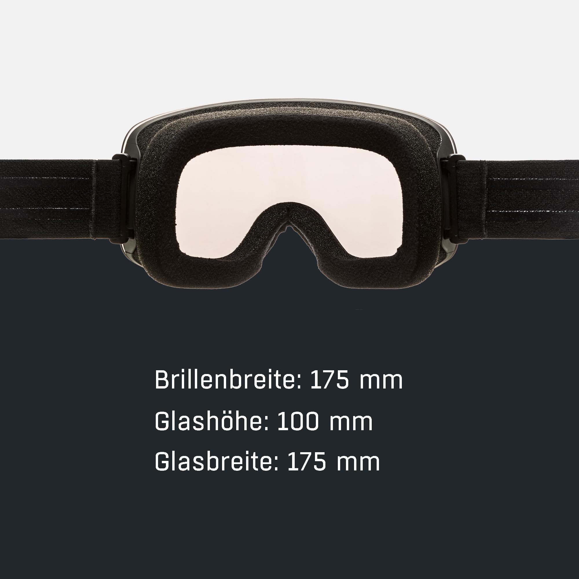 ALPINA PENKEN - verspiegelte, beschlagfreie, rahmenlose Skibrille mit 100% UV-Schutz für Erwachsene - Rahmengröße L