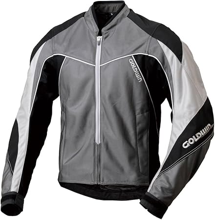 Amazon Co Jp ゴールドウイン Gws スーパースポーツクール バイク用 フルメッシュジャケット ブラック ガンメタ O Gsm123 服 ファッション小物