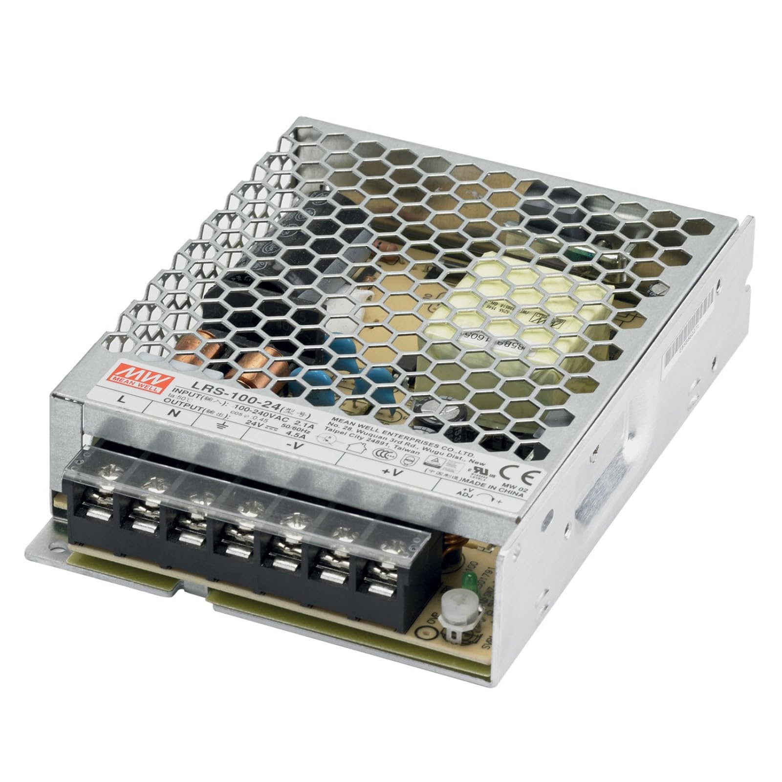 MeanWell LRS-100-24 Bloc d'alimentation industriel 108 W 24 V 4,5 A