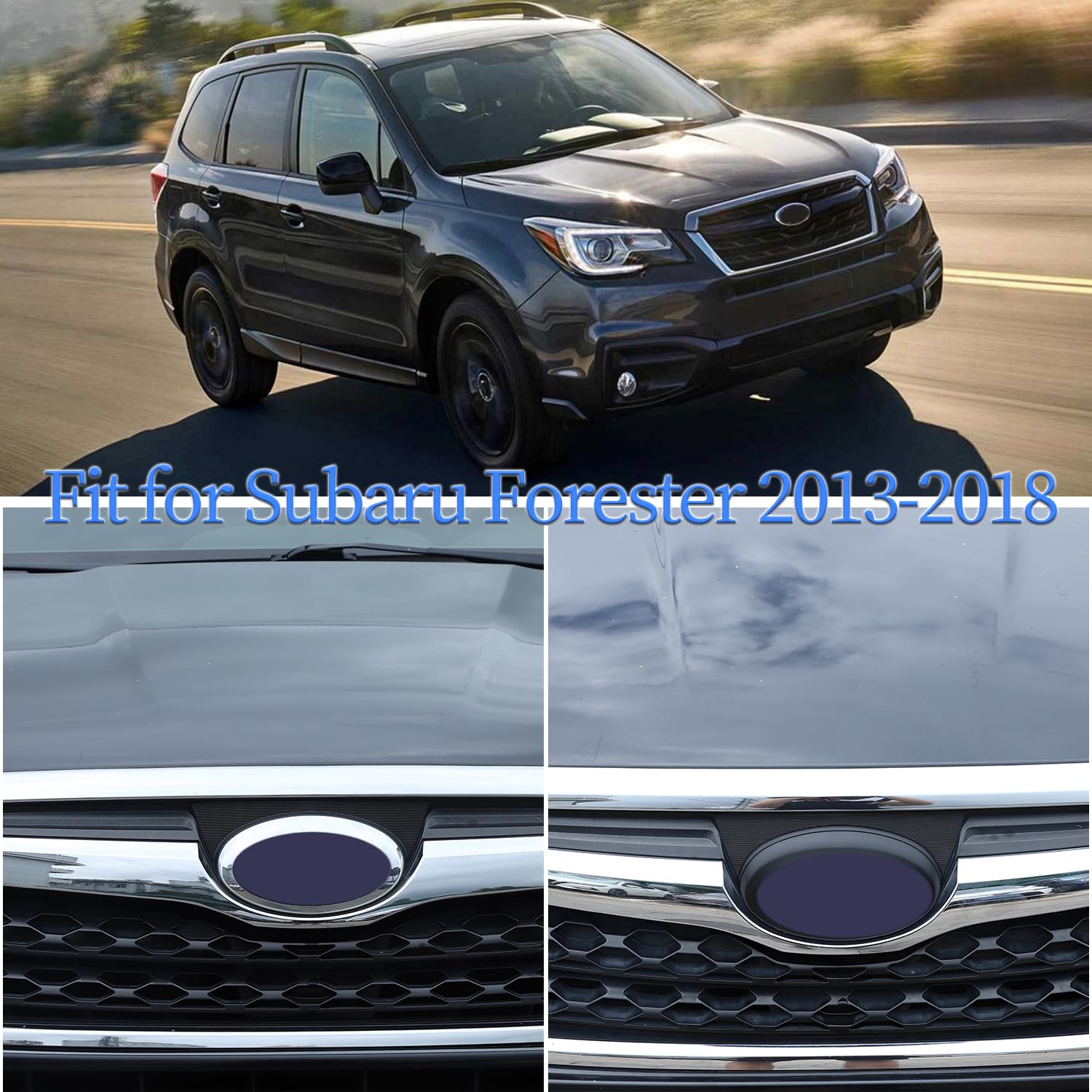Forester Lettering Black Subaru Forester Logo