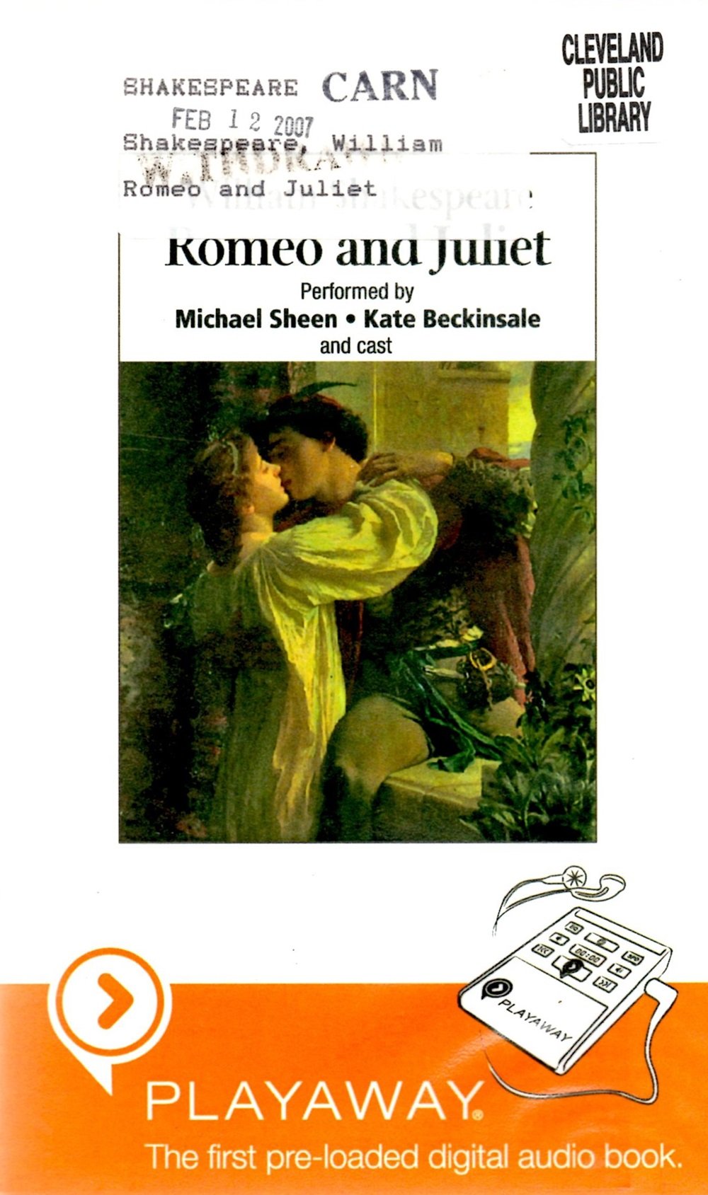 Romeo and Juliet [With Headphones]