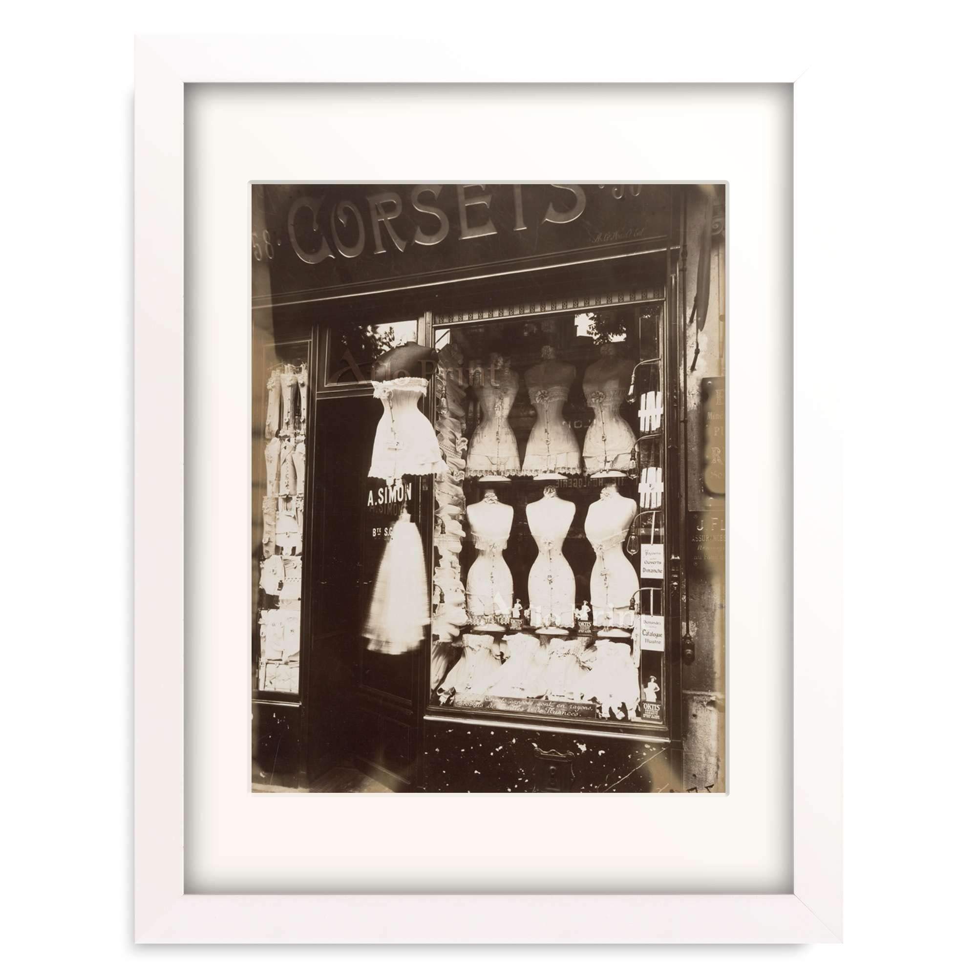 Amazon｜ウジェーヌ・アジェ Jean-Eugene Atget 「Boulevard de