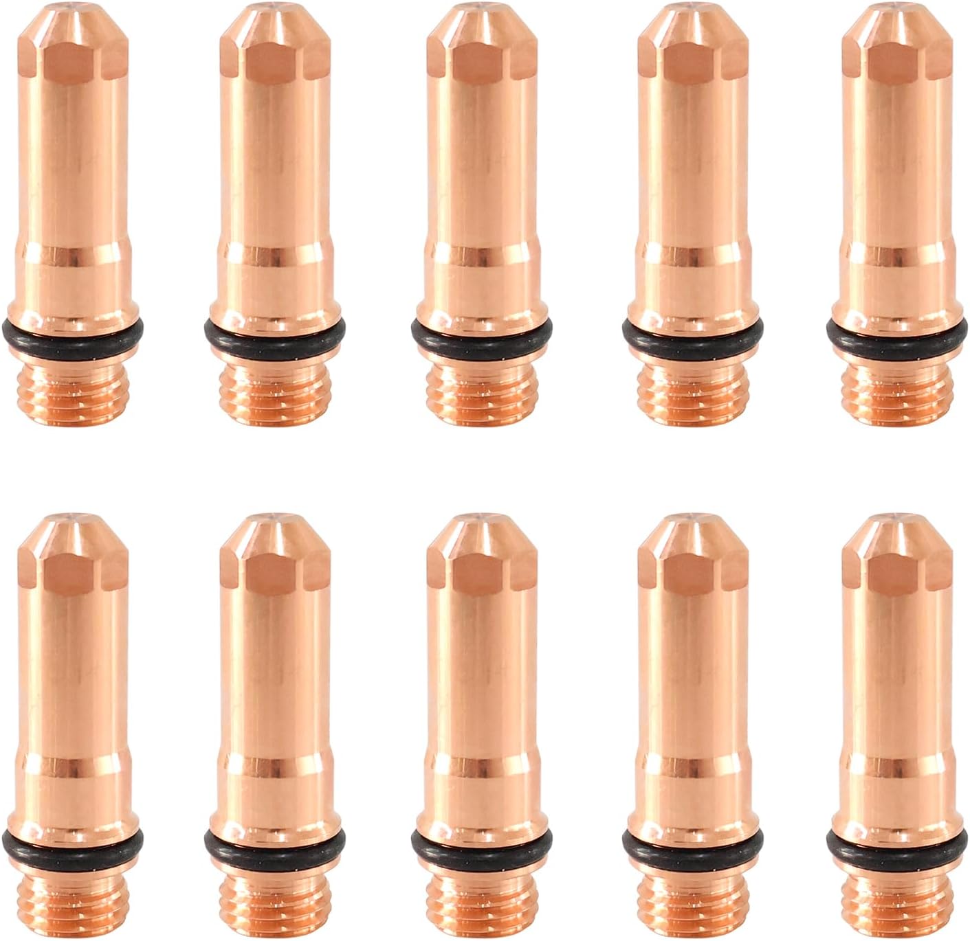 MAUTO 10Pcs 220181 Electrode Fit 130A Plasma Cutting Torch Consumable