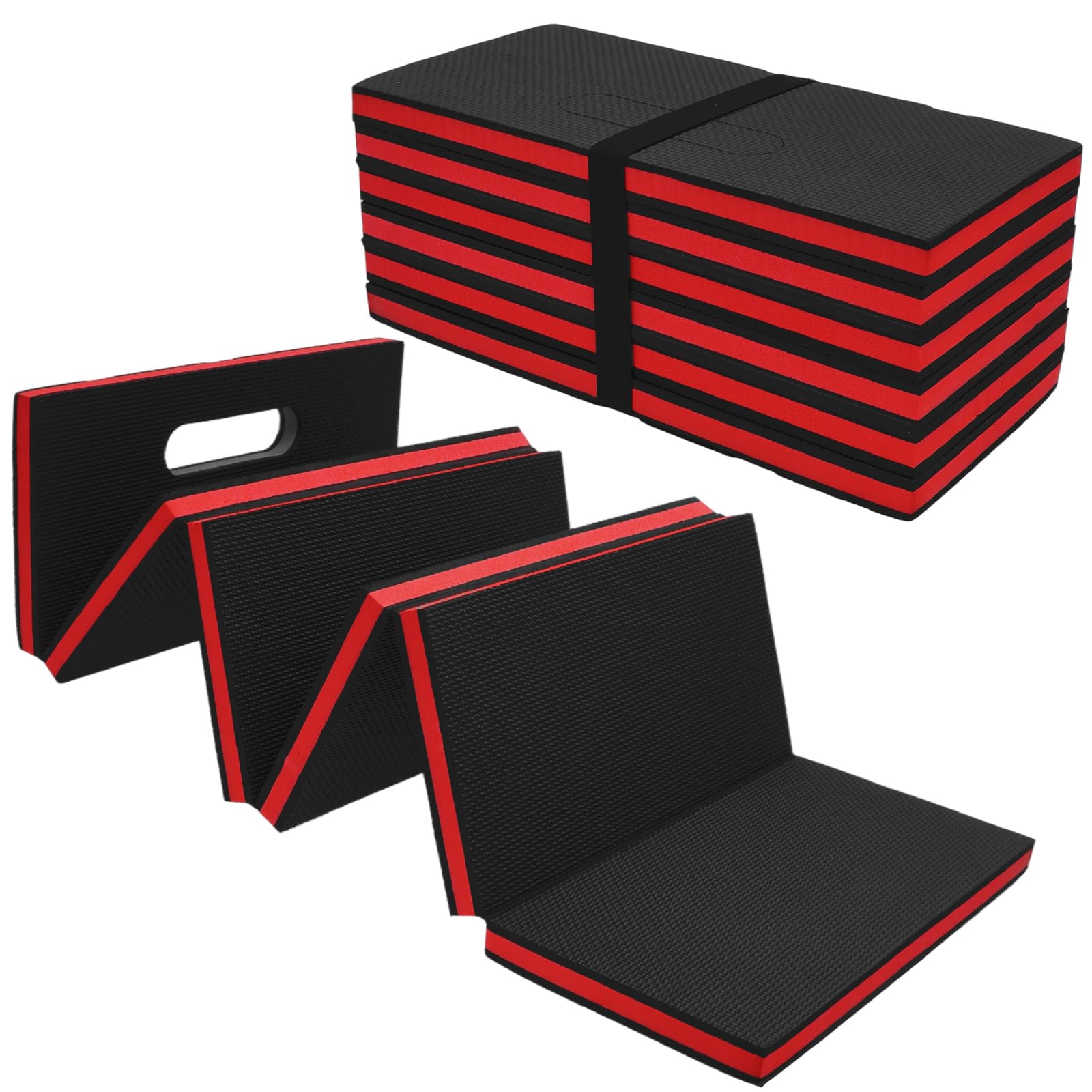 Mechanic Work Mat,114.5x39.7x2.67cm Foldable EVA Foam Kneeling Pad,Portable Car Repair Knee Cushion Multi-Use Garage Mat for Workout Gardening Camping Picnic Home Gym