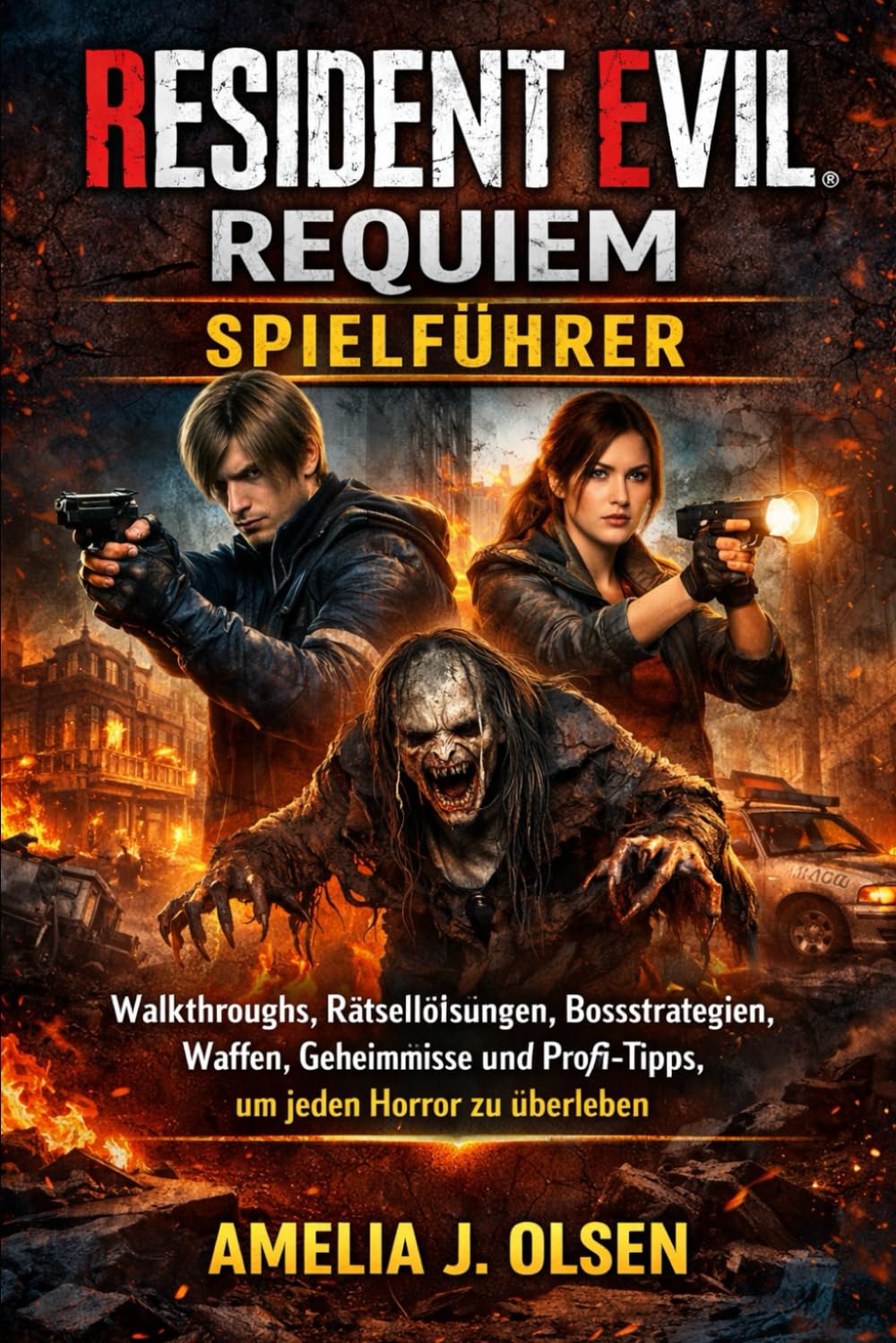 Resident Evil Requiem Spielführer: Walkthroughs, Rätsellösungen, Bossstrategien, Waffen, Geheimnisse und Profi-Tipps, um jeden Horror zu überleben