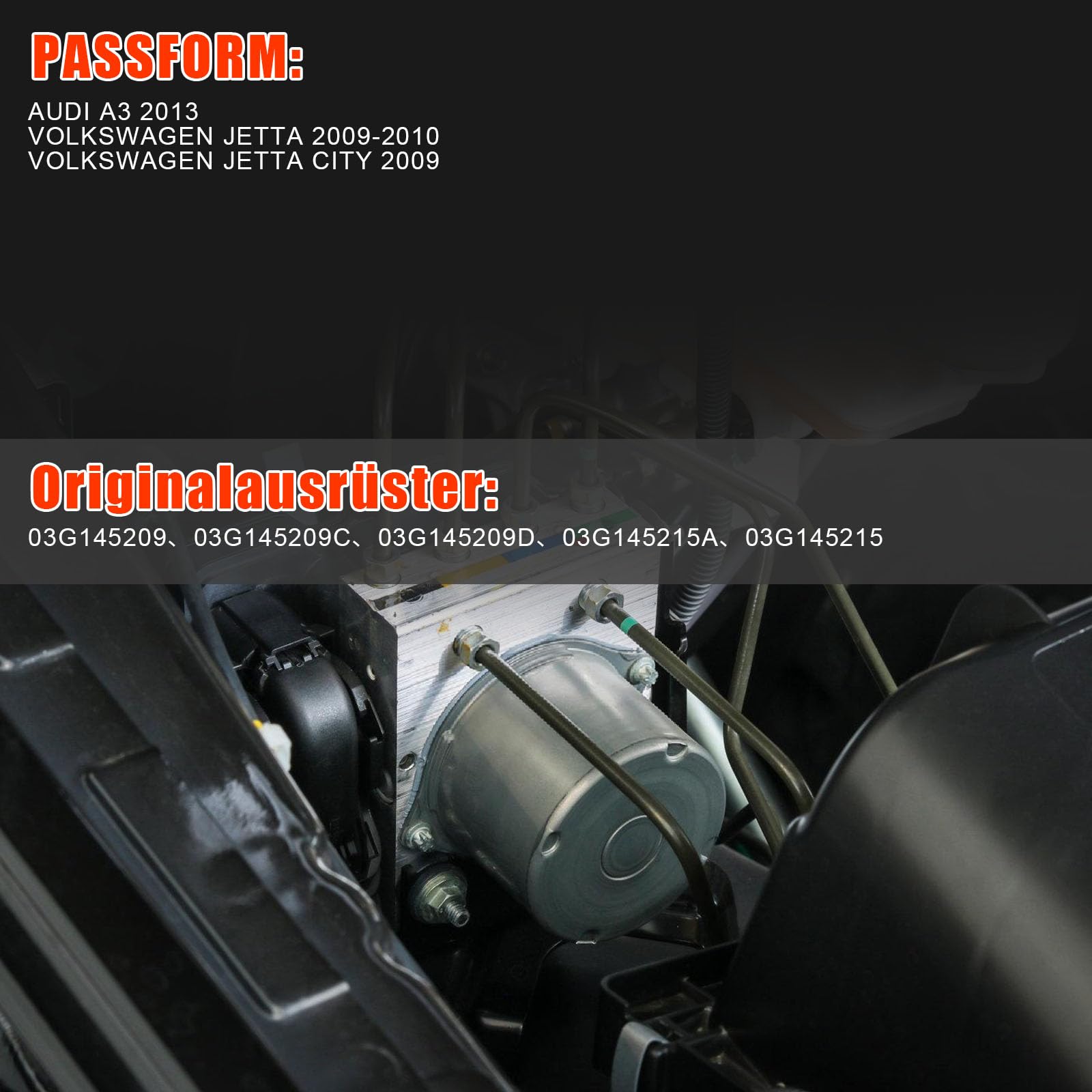 Vakuumpumpe Entwicklungssystem Vakuumpumpe für Audi A3 A4 für Mitsubishi für Skoda für Volkswagen 03G145209