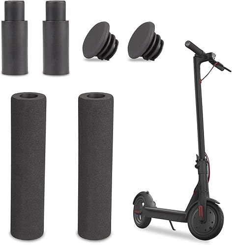 TOMALL Ampliación Grip Manillar Esponja Antideslizante Extensor de manillar Protección alargada Cubierta de manillar Compatible para Xiaomi M365/Pro