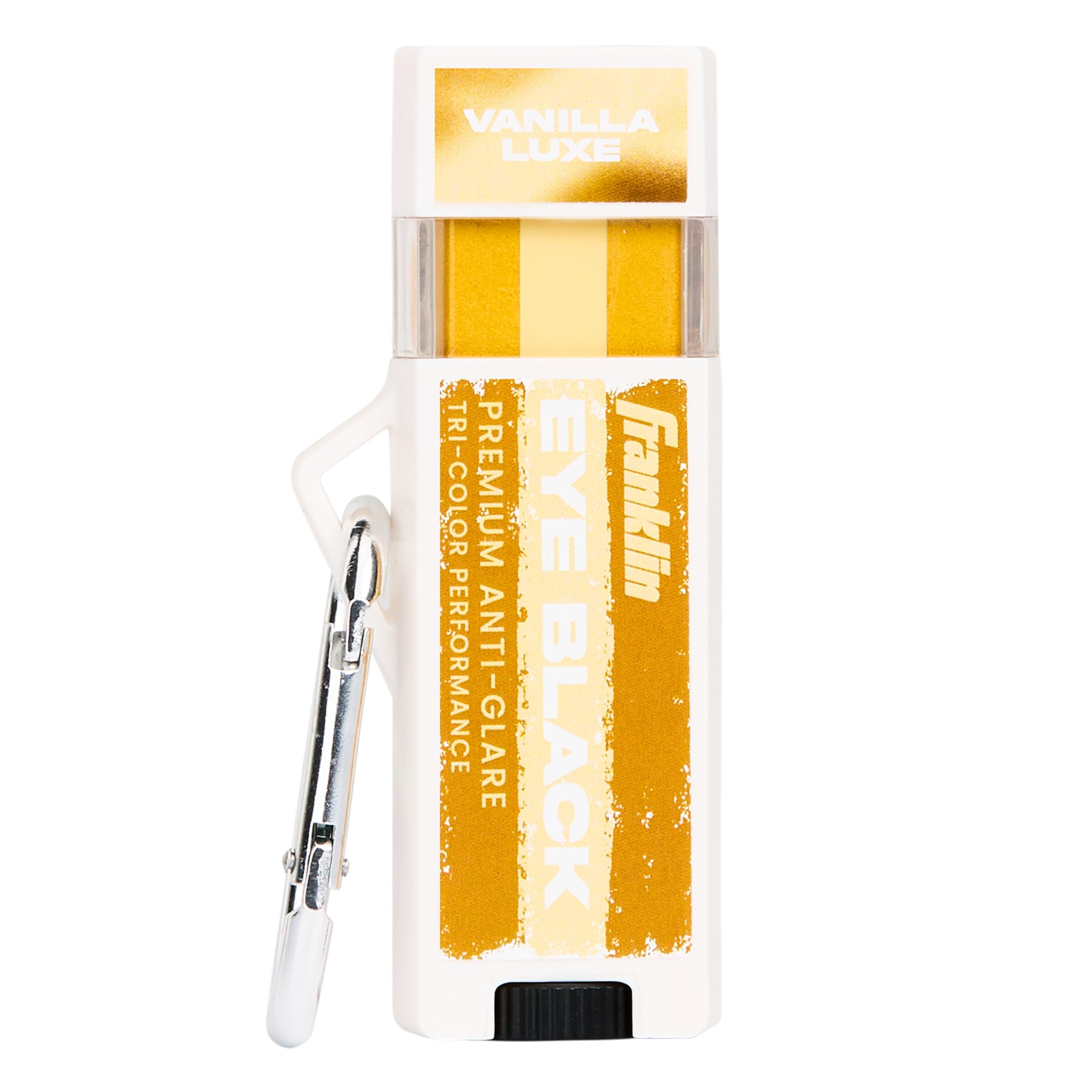 Franklin Sports WYSOKIEJ JAKOŚCI BASEBALL EYE BLACK ALL SPORTS BASEBALL SOFTBALL + PIŁKA NOŻNA 3 ZŁOTE MELT KOLORY DLA SŁOŃCA