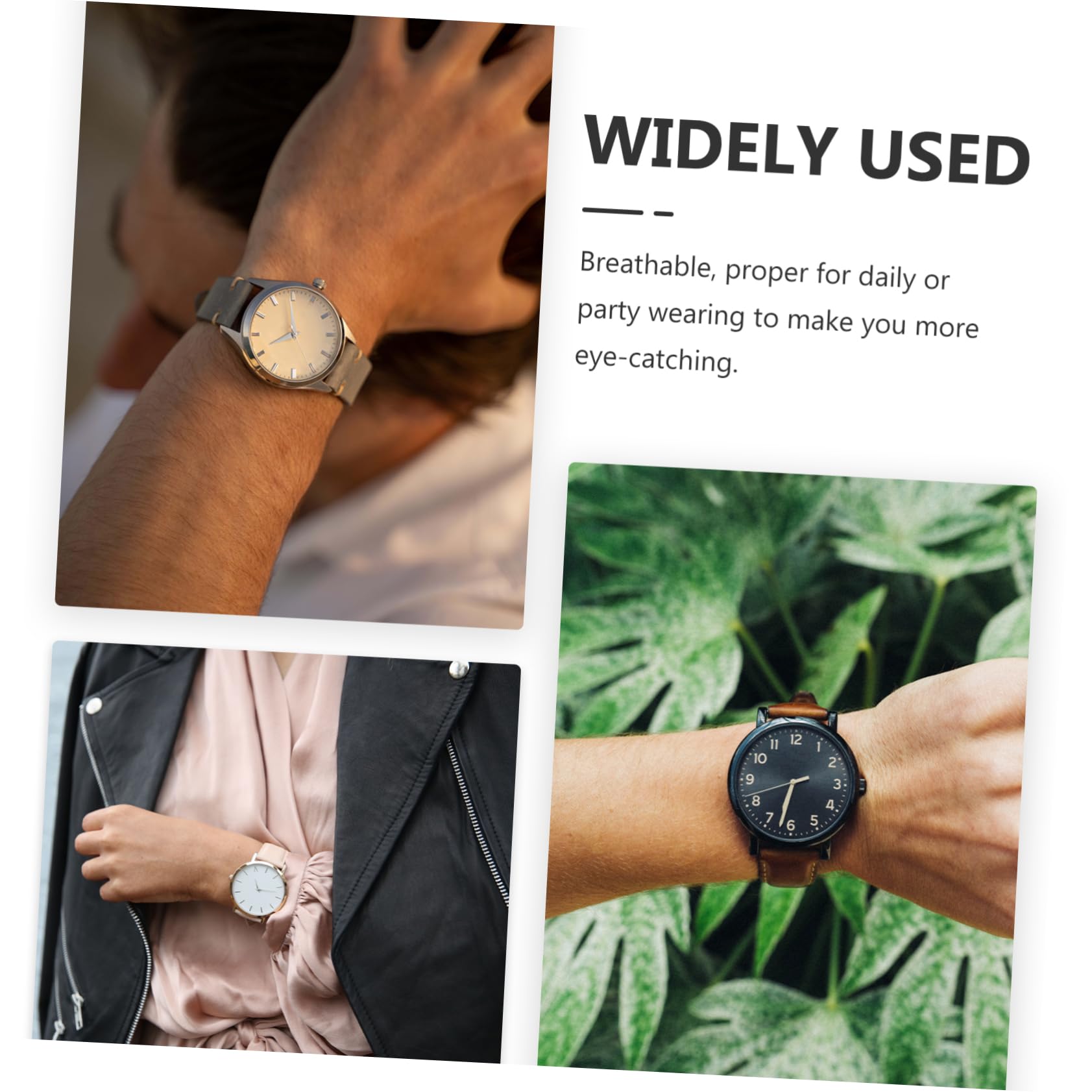 OSALADI 9piezas Correa De Reloj De Nylon Ajustable Para Banda De Moda Ligera y Transpirable Compatible Con y