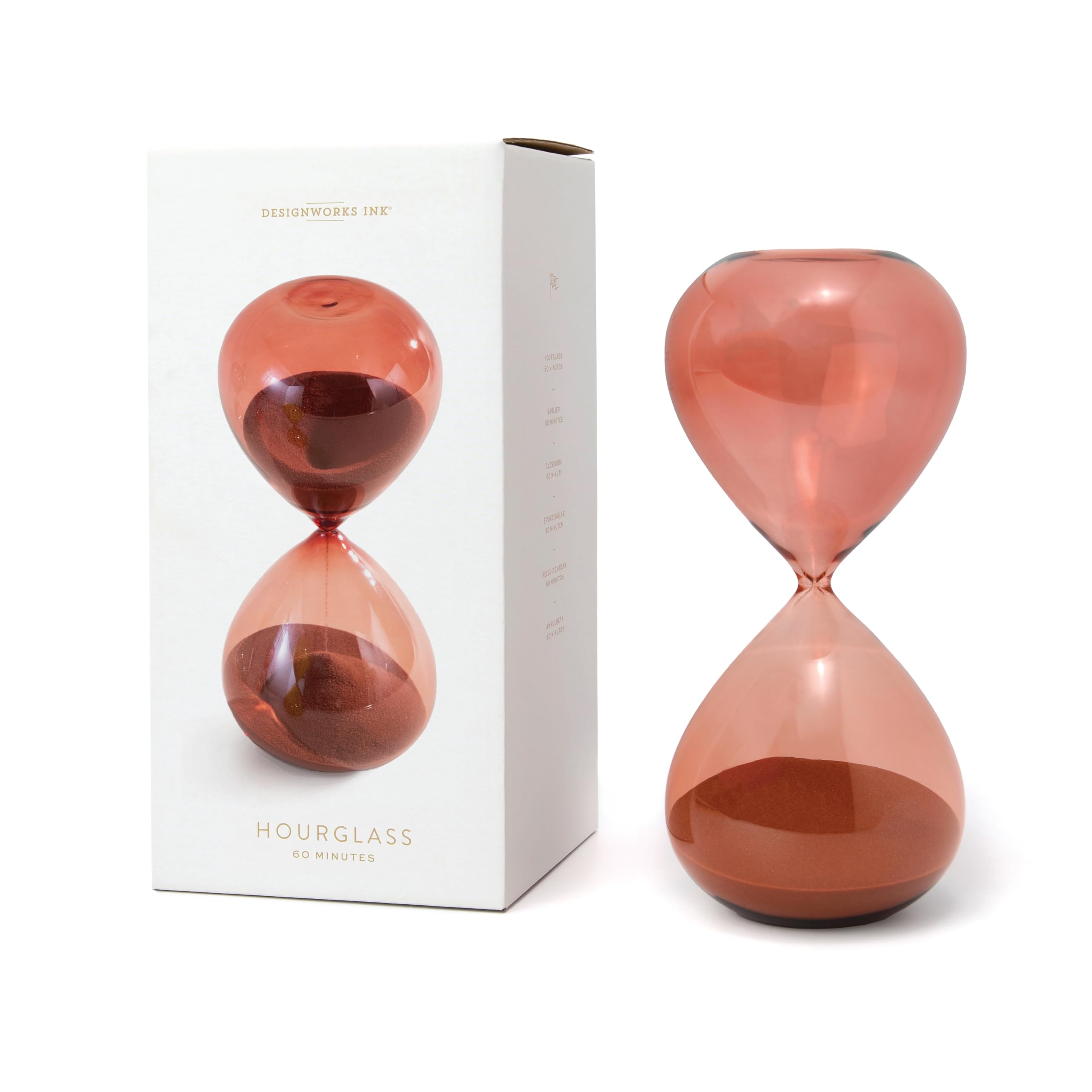 Amazon.com: DesignWorks Ink Hourglass Gift Boxed Sand Timer One