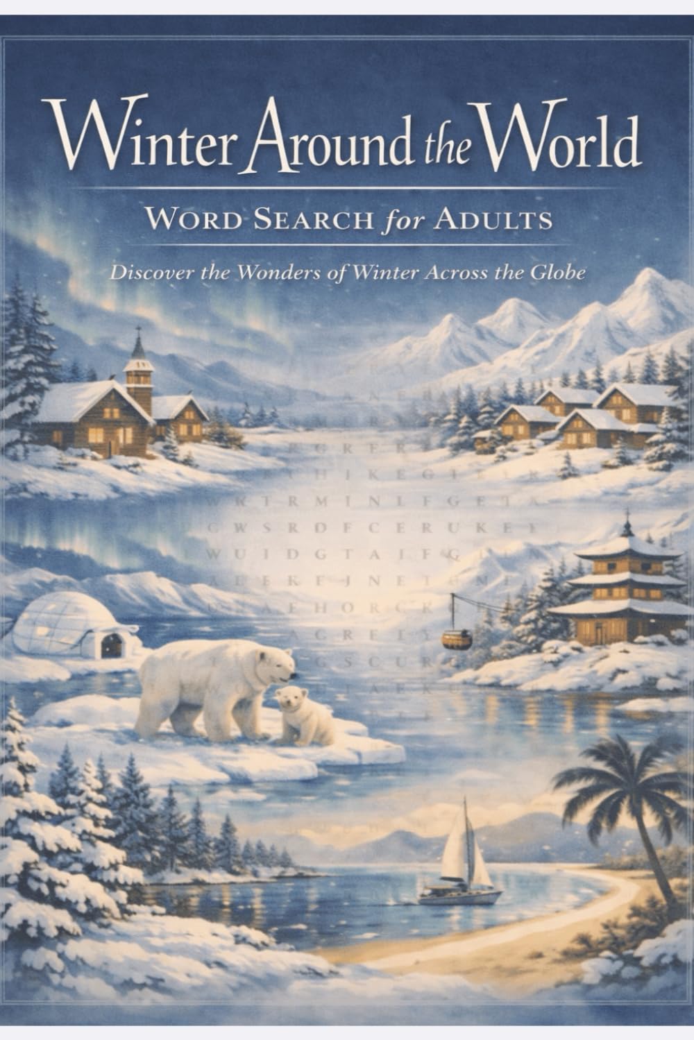 Winter Around the World Word Search for Adults: Discover the Wonders of Winter Across the Globe