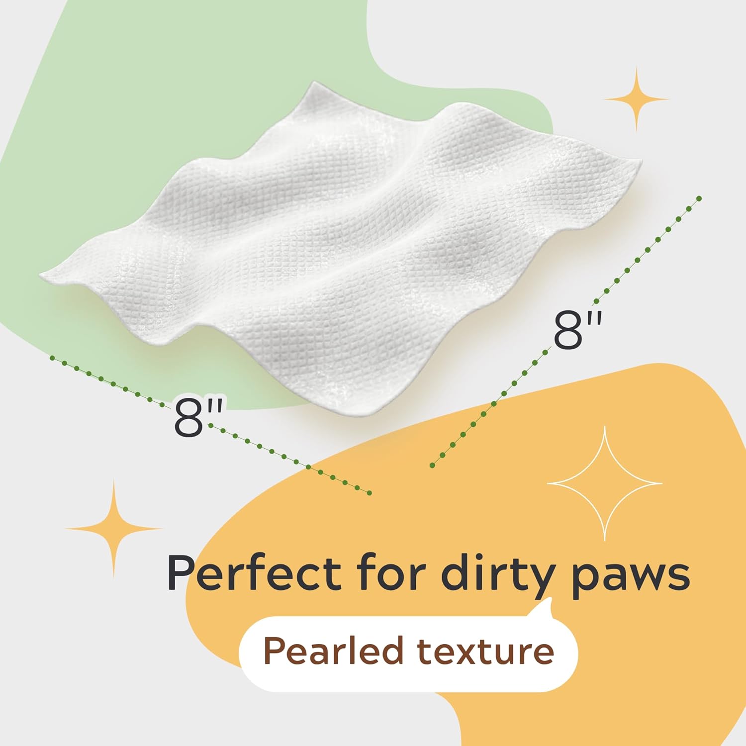 Pet Wipes for Dogs & Cats – Hypoallergenic & Gentle – with Aloe, Oat Extract, Chamomilla, Cucumber, Calendula & Vitamin E – for Cleaning Paws, Face & Body – Unscented – 400 Count