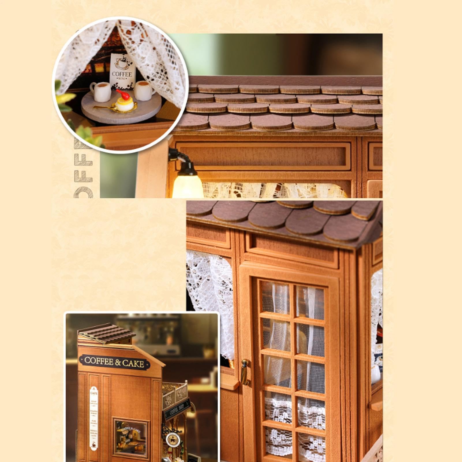 Kit Mini Casa Bambola Giocattoli Artigianali In Legno Per Attività Di | Mini Kit Costruzione Casetta Bambole Legno Per Adolescenti, Famiglia, , Bambini, Donne