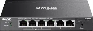 Omada ES206GP 6-Port Gigabit Managed PoE Switch