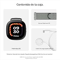 Vista 12 de Fitbit Google Ace LTE - Reloj inteligente para niños con llamadas, mensajes, GPS y juegos basados en actividades, se requiere plan de datos Ace Pass