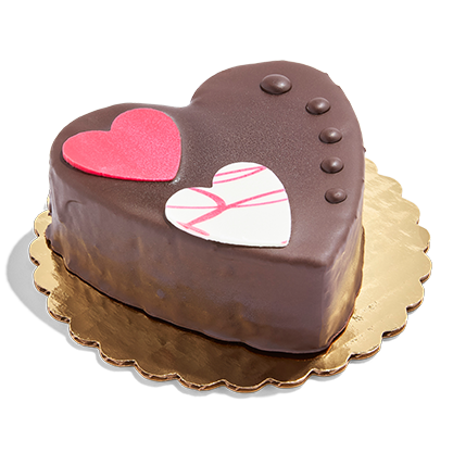 Product image of Chocolate Raspberry Heart Cake