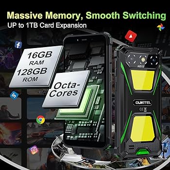 OUKITEL G5 SIMフリー スマホ 本体 16GB RAM 64GB Amazon.com: OUKITEL G5 Rugged Smartphone Unlocked 2025-16GB+
