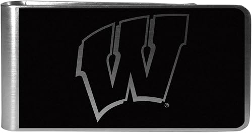 Vista 23 de Siskiyou Sports NCAA Unisex Black and Steel Money Clip