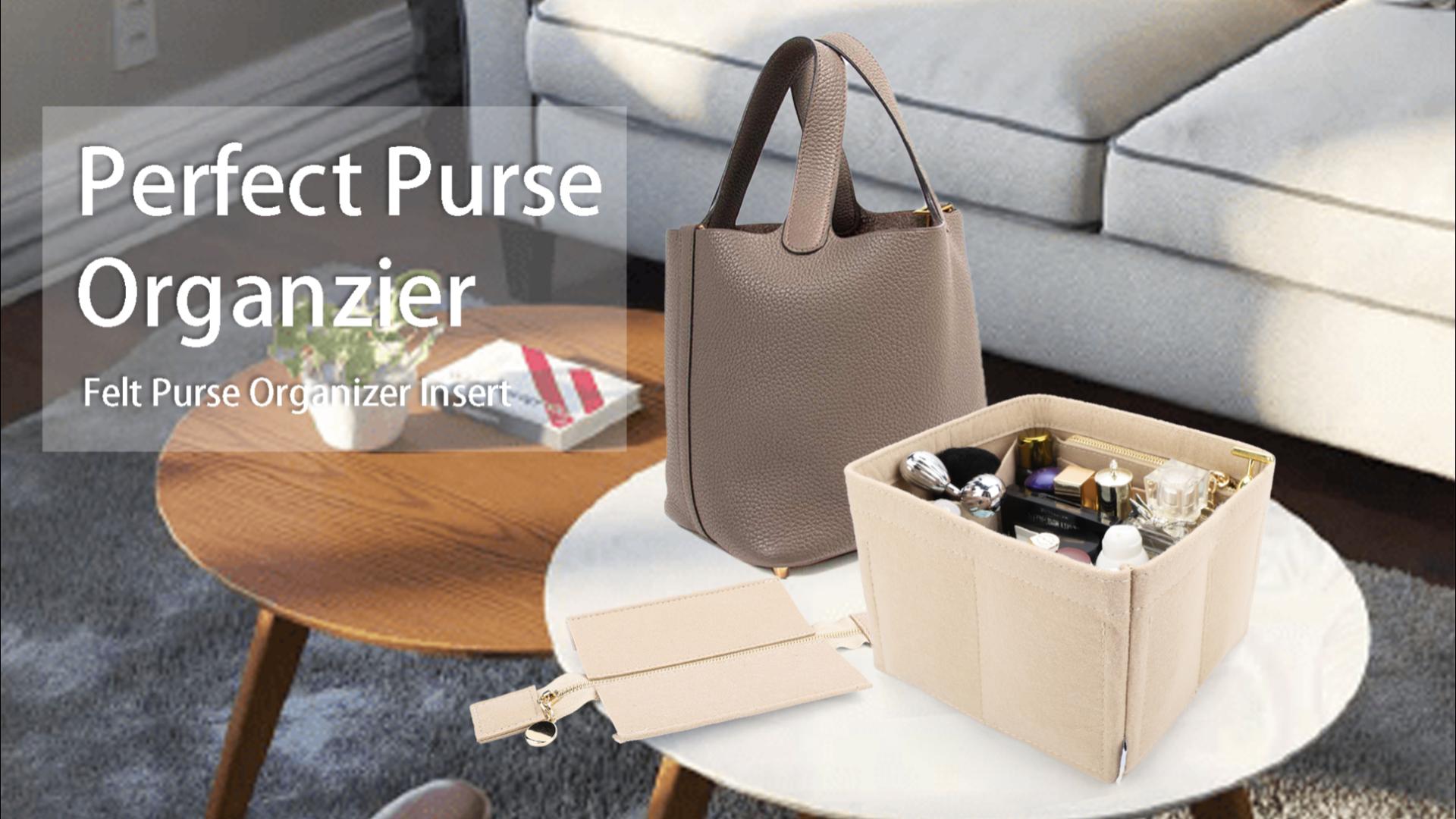 Amazon.com: LEXSION Felt Purse Organizer Insert for Picotin 18,Bag