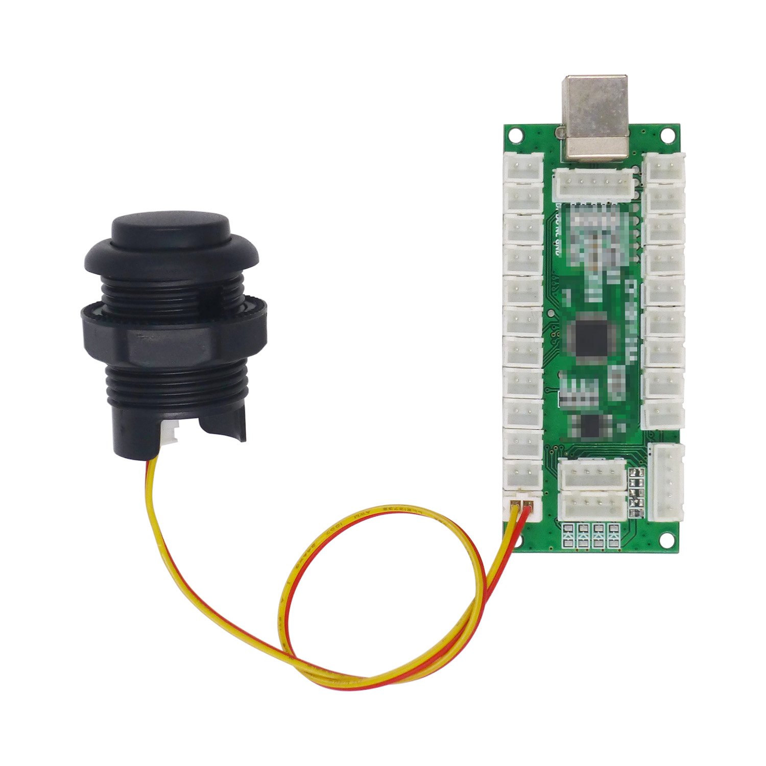 SJJX 2 graczy gra zręcznościowa DIY zestaw zręcznościowy matowy czarny przycisk bliźniaki koder USB Zero opóźnienia 4 & 8 sposobów arcade walka joystick kontroler do PC MAME Respberry Pi Retropie