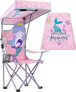 KABOER Kids Folding Camp Chair Cup Holder