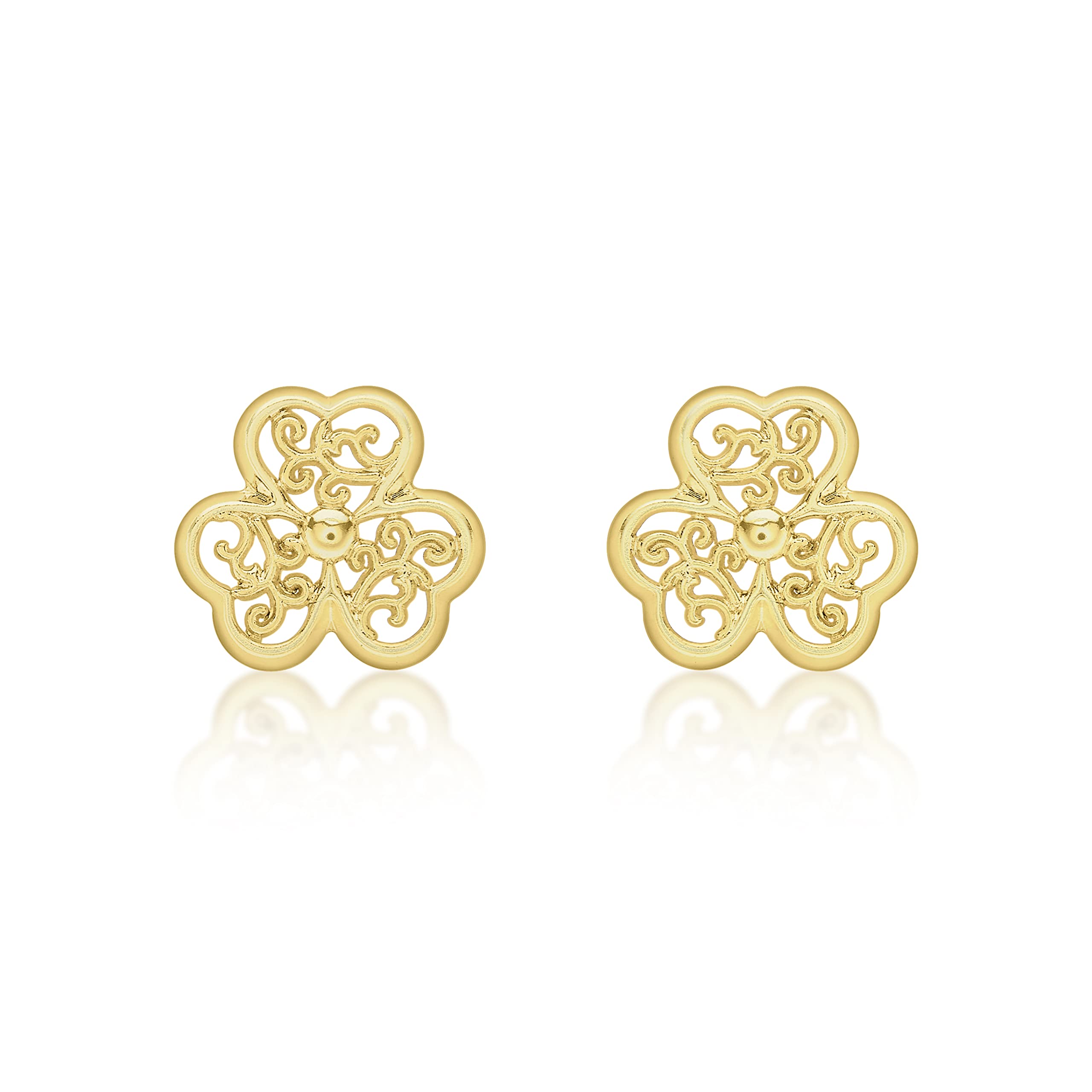 Pendientes de mujer con oro amarillo
