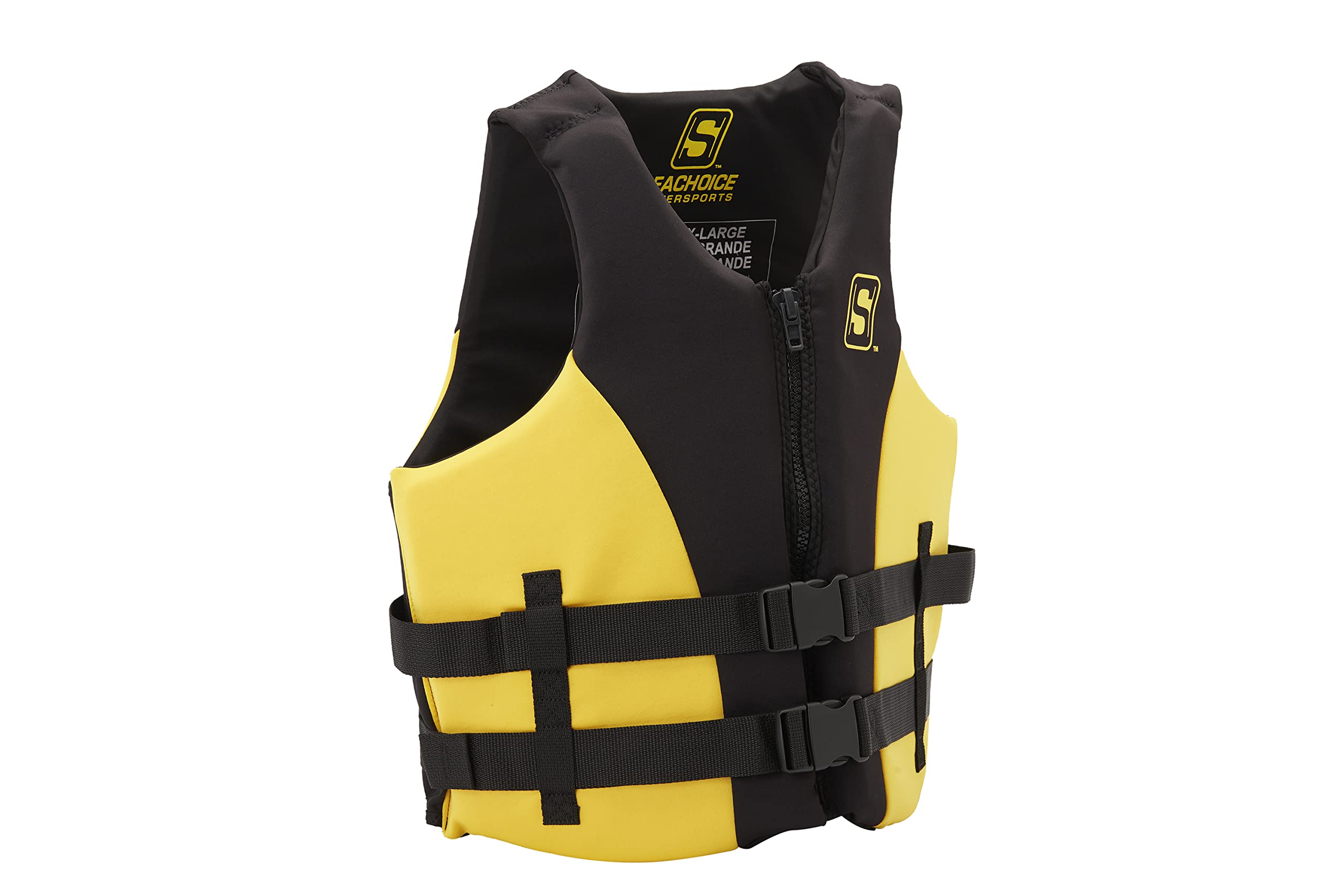Seachoice Evoprene Multi-Sport Life Jacket - 3XL - Yellow/Black
