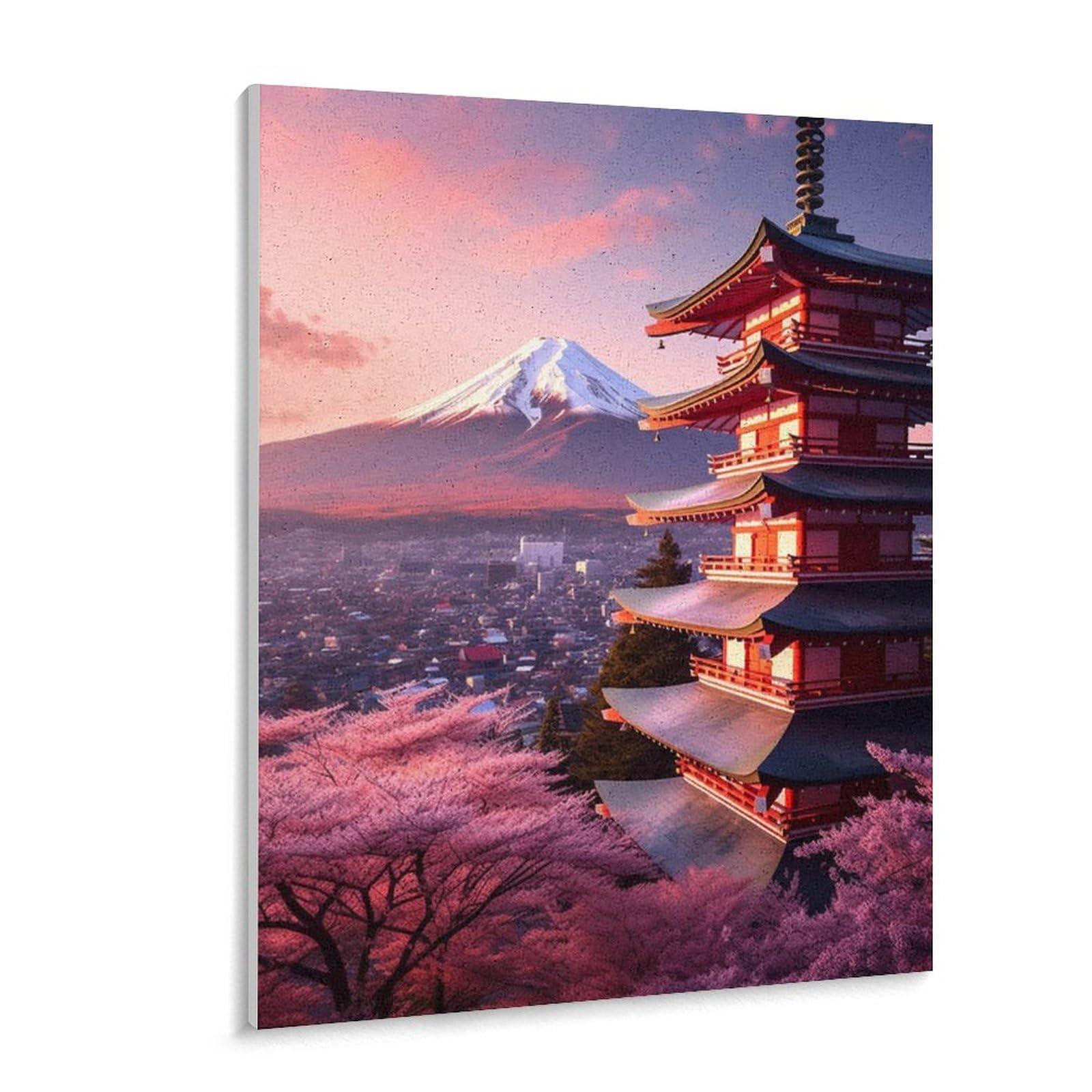 五重の塔 貼り絵 自宅保管品 五重の塔 貼り絵 自宅保管品