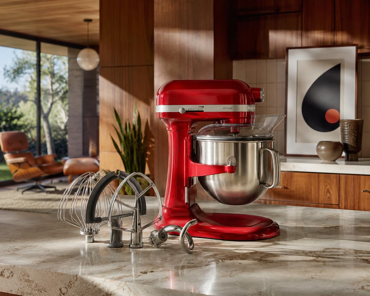 KitchenAid Artisan スタンドミキサー レッド Buy KitchenAid 6.6L Bowl-Lift Stand Mixer, Candy Apple Red
