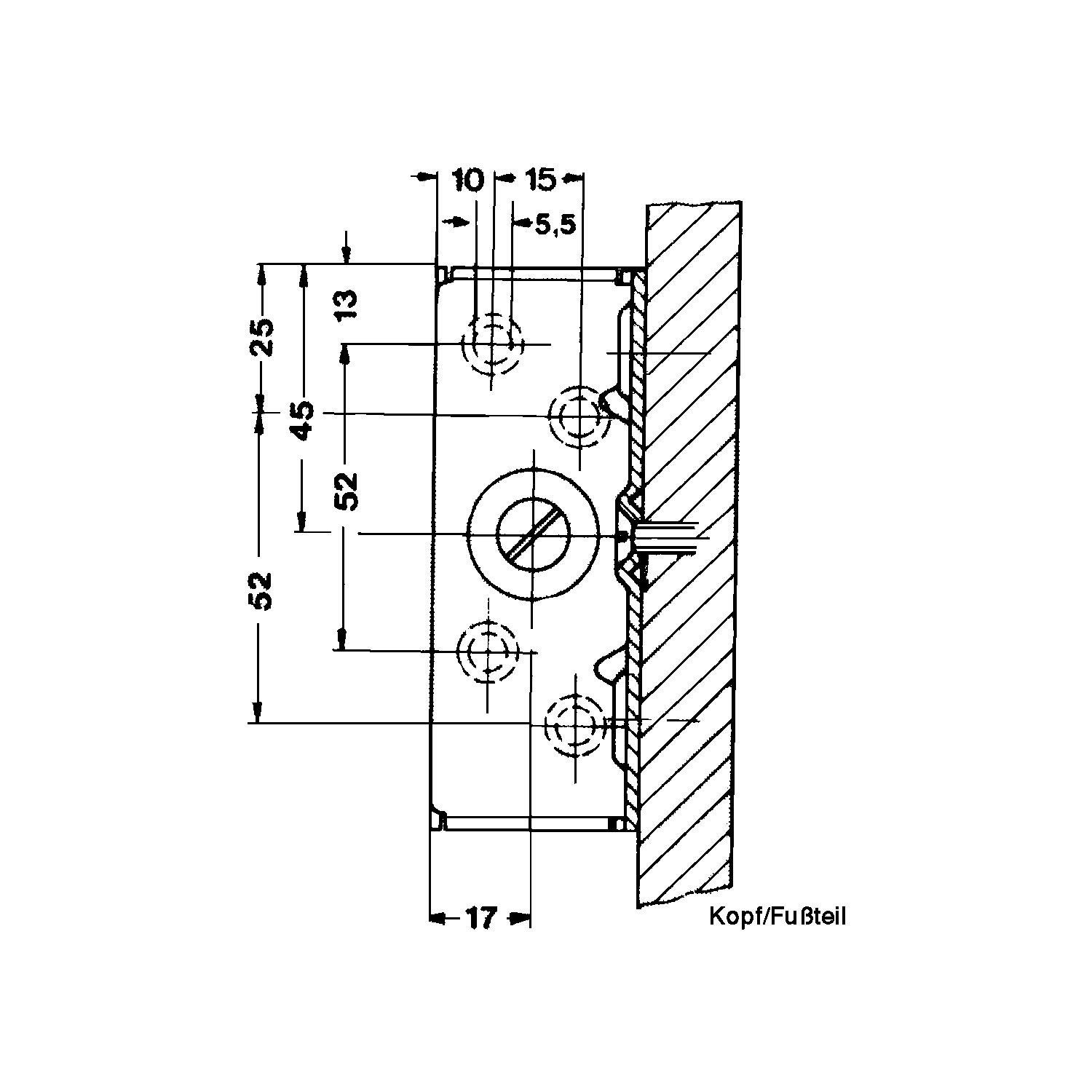 Gedotec Bettwinkel Metall Bettbeschlag Winkel-Eckverbinder für Betten & Möbel - BETT-FIX | Bettverbinder Höhe 90 mm | Verbindungsbeschlag Stahl verzinkt | 16 Stück - Eckwinkel zum Schrauben im Holz
